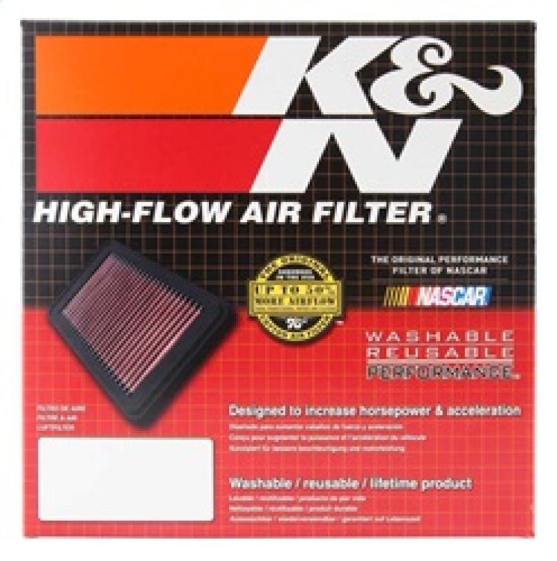 Mitsubishi Colt Air Filter - K&N Engineering - High-Flow Air Filter - `96-`10